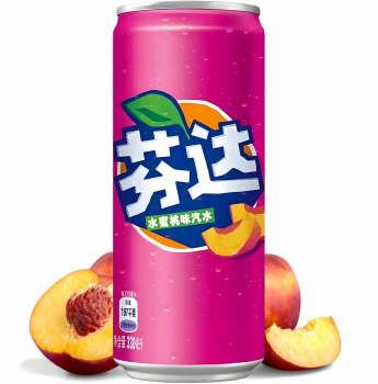 FANTA - White Peach Slim Can CHINA 330ml